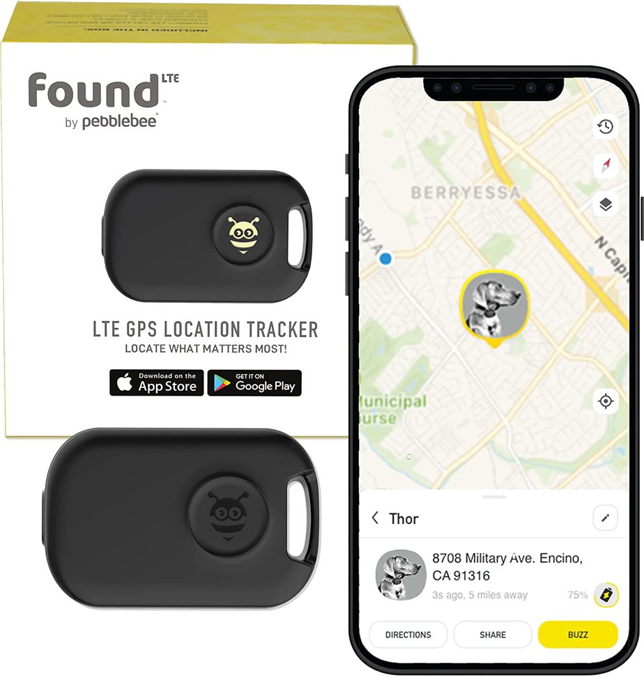 Pebblebee GPS Tracker for Dogs