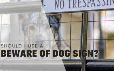 Is “Beware Of Dog” The Best Option To Protect Dog Owners?