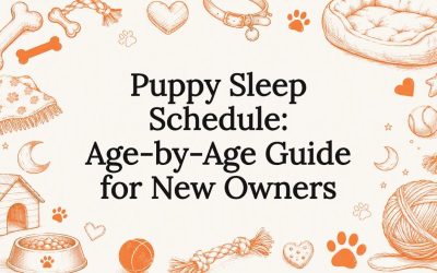 Puppy Sleep Schedule: Age-by-Age Guide for New Owners