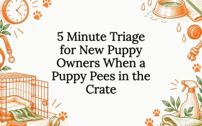 5 Minute Triage for New Puppy Owners When a Puppy Pees in the Crate