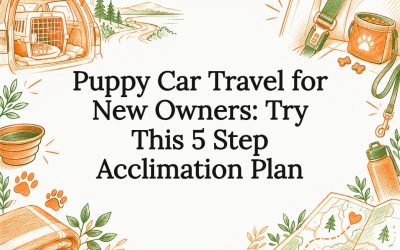Puppy Car Travel for New Owners: Try This 5 Step Acclimation Plan